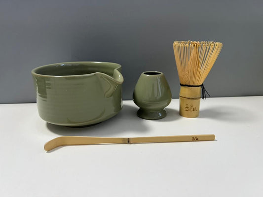 Army Green Matcha Set