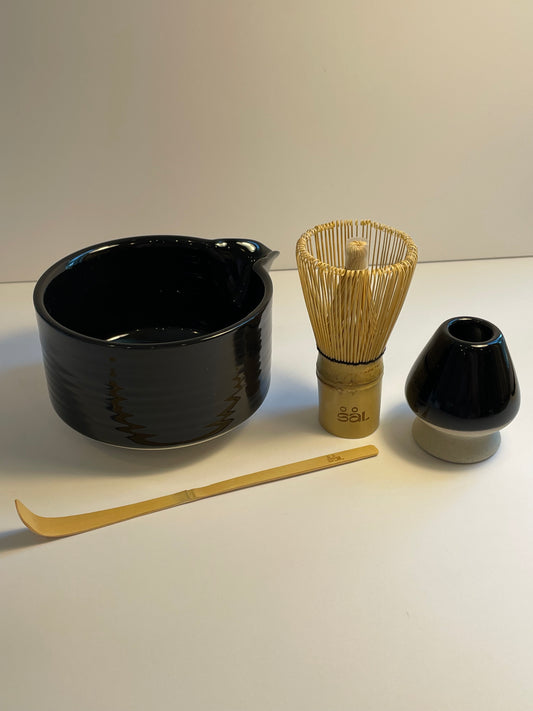 Black matcha set