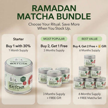 Premium 1st Harvest Ceremonial Matcha Tin – Ramadan Deals