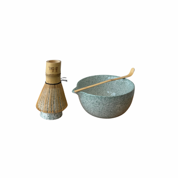 Rustic Blue Matcha Set ( 4 pcs )