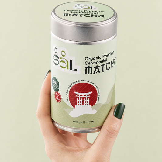 Premium 1st Harvest Ceremonial Organic Matcha Can