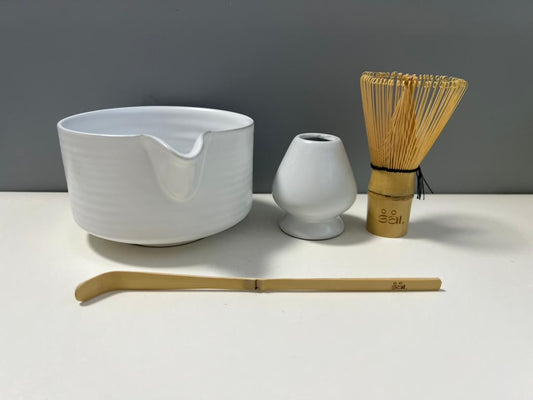 White Matcha Set