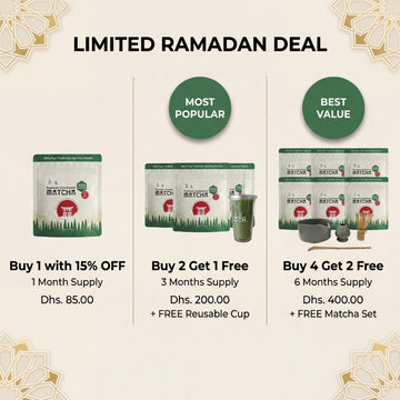 Premium 1st Harvest Ceremonial Matcha –  Ramadan Edition