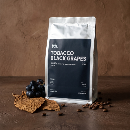 Tobacco Black Grapes Coffee Beans 🍇☕️